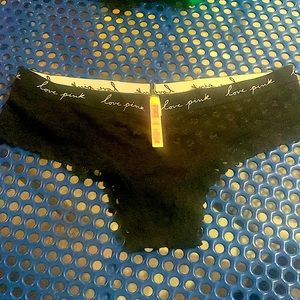 ‘ Pink’ size L Victoria Secret laced brief